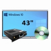 Интерактивная панель 43" (встроенный ПК, Win10) - «globural.ru» - Астрахань