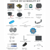 Robo kit DIYGO Мобильный робот с колесами всенаправленного движения - «globural.ru» - Астрахань