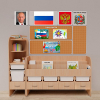 Уголок патриотического воспитания для дошкольников "Россия" Стандартный - «globural.ru» - Астрахань
