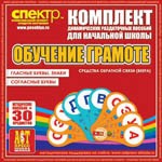 Комплект динамических раздаточных пособий - Обучение грамоте (веера). Гласные буквы, знаки, согласные буквы. - «globural.ru» - Астрахань