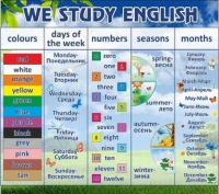 Стенд "We study english" - «globural.ru» - Астрахань