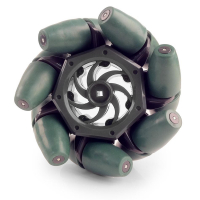 Технологичное колесо Mecanum 4" Mecanum Wheel 4" для конструктора VEX (4 штуки в упаковке) - «globural.ru» - Астрахань