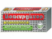 Конструктор металлический №7 (для уроков труда) 148 элементов - «globural.ru» - Астрахань