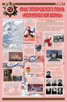 Плакат "Великая Отечественная война: Крах гитлеровского плана «молниеносной войны»" - «globural.ru» - Астрахань