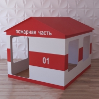 Детский игровой домик «Пожарная служба» - «globural.ru» - Астрахань