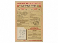 Стенд-уголок "Техника безопасности на уроках труда" - «globural.ru» - Астрахань