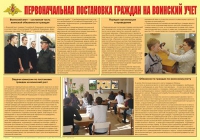Плакат "Первоначальная постановка граждан на воинский учет" - «globural.ru» - Астрахань