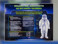 Стенд "Воздействие невесомости на организм человека" - «globural.ru» - Астрахань