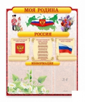 Стенд "Наша родина Россия" - «globural.ru» - Астрахань