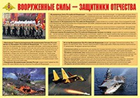 Плакат "Вооруженные Силы – защитники Отечества" - «globural.ru» - Астрахань