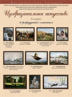 Набор репродукций "Изобразительное искусство" 4 класс (10 репродукций) - «globural.ru» - Астрахань