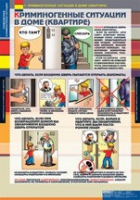 ОБЖ Поведение в криминогенных ситуациях (комплект таблиц) - «globural.ru» - Астрахань