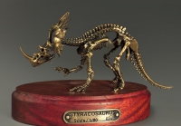 Модель скелета динозавра Styracosaurus - «globural.ru» - Астрахань