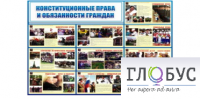 Стенд "Конституционные права и обязанности граждан" - «globural.ru» - Астрахань