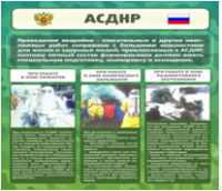 Стенд "Чрезвычайные ситуации техногенного, военного, природного характера" (вариант 1) - «globural.ru» - Астрахань