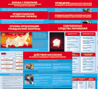 Комплект таблиц Основы гражданской обороны МЧС РФ (13 штук)	 - «globural.ru» - Астрахань