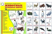 Демонстрационные карточки "Животные холодных широт" - «globural.ru» - Астрахань