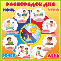 Стенд "Распорядок дня" - «globural.ru» - Астрахань