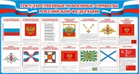 Стенд "Государственные и военные символы РФ" - «globural.ru» - Астрахань