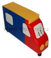 Напольная мягкая игрушка "Грузовик" каталка - «globural.ru» - Астрахань
