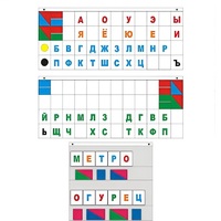 Демонстрационное пособие "Касса "Лента букв" - «globural.ru» - Астрахань