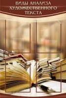 Стенд "Виды анализа художественного текста" - «globural.ru» - Астрахань