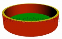 Сухой бассейн круглый - «globural.ru» - Астрахань