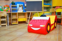 Напольная игрушка "Машинка - гонка" с аппликацией (ВИК) - «globural.ru» - Астрахань