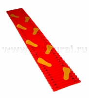 Дорожка массажная со следами(в чехле из кожи) - «globural.ru» - Астрахань