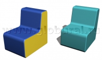 Прямоугольный стул 50*60*60/32см (ВИК) - «globural.ru» - Астрахань