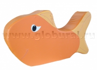 Напольная игрушка "Рыбка" с аппликацией (ВИК) - «globural.ru» - Астрахань