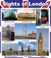 Стенд "Sights of london" - «globural.ru» - Астрахань