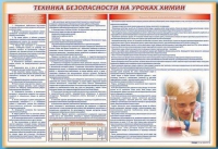 Стенд-уголок "Техника безопасности на уроках химии" - «globural.ru» - Астрахань