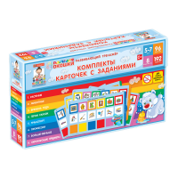Развивающий тренажёр "Разноцветные окошки" 5-7 лет. Дополнительный набор карточек к базовому комплекту - «globural.ru» - Астрахань