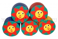 Пуфик «Солнышко» d=60*30см (ВИК) - «globural.ru» - Астрахань