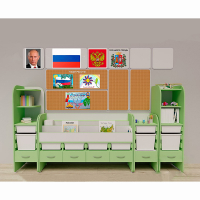Уголок патриотического воспитания для дошкольников "Россия" Максимальный - «globural.ru» - Астрахань