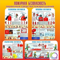 Стенд "Пожарная безопасность" (вариант 2 в ассортименте) - «globural.ru» - Астрахань