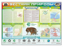 Стенд-уголок "Вестник природы" (вариант 1) - «globural.ru» - Астрахань