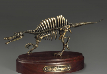 Модель скелета динозавра Spinosaurus - «globural.ru» - Астрахань