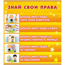 Стенд "Знай свои права" - «globural.ru» - Астрахань