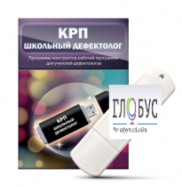 Конструктор рабочей программы "Школьный дефектолог" на USB-носителе - «globural.ru» - Астрахань