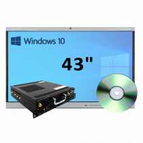 Интерактивная панель 43" (встроенный ПК, Win10) - «globural.ru» - Астрахань