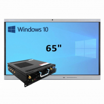 Интерактивная панель 65" (встроенный ПК Win10, Intel i5) - «globural.ru» - Астрахань