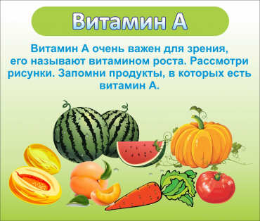 Стенд "Витамин А" - «globural.ru» - Астрахань
