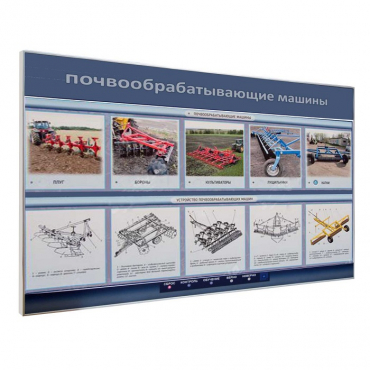 Электрифицированный светодинамический стенд «Почвообрабатывающие машины» - «globural.ru» - Астрахань